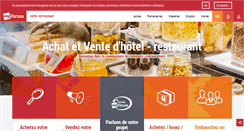 Desktop Screenshot of hotel-restaurant.fr